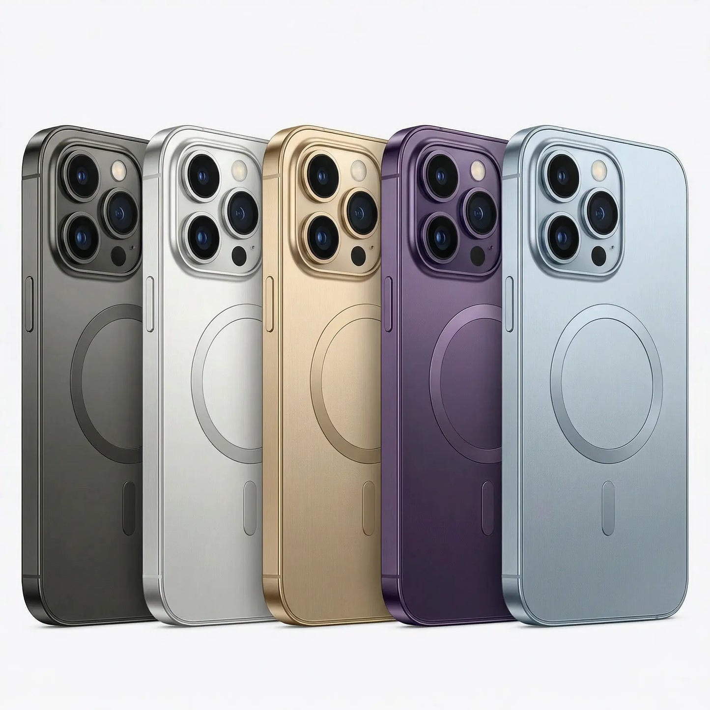 Étui métallique pour iPhone avec protection de caméra