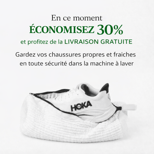 Sac à linge conçu pour les chaussures