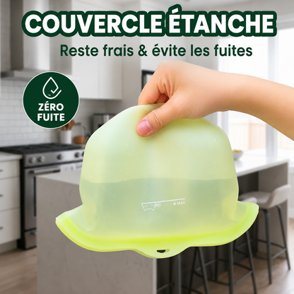 Pack de 4 contenants alimentaires réutilisables (1 L)