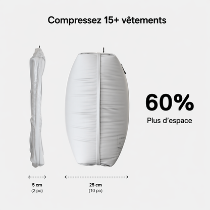 SpacePack — Le sac qui triple la place dans votre valise