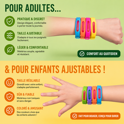 MoustiBand — Bracelets anti-moustiques sans chimie