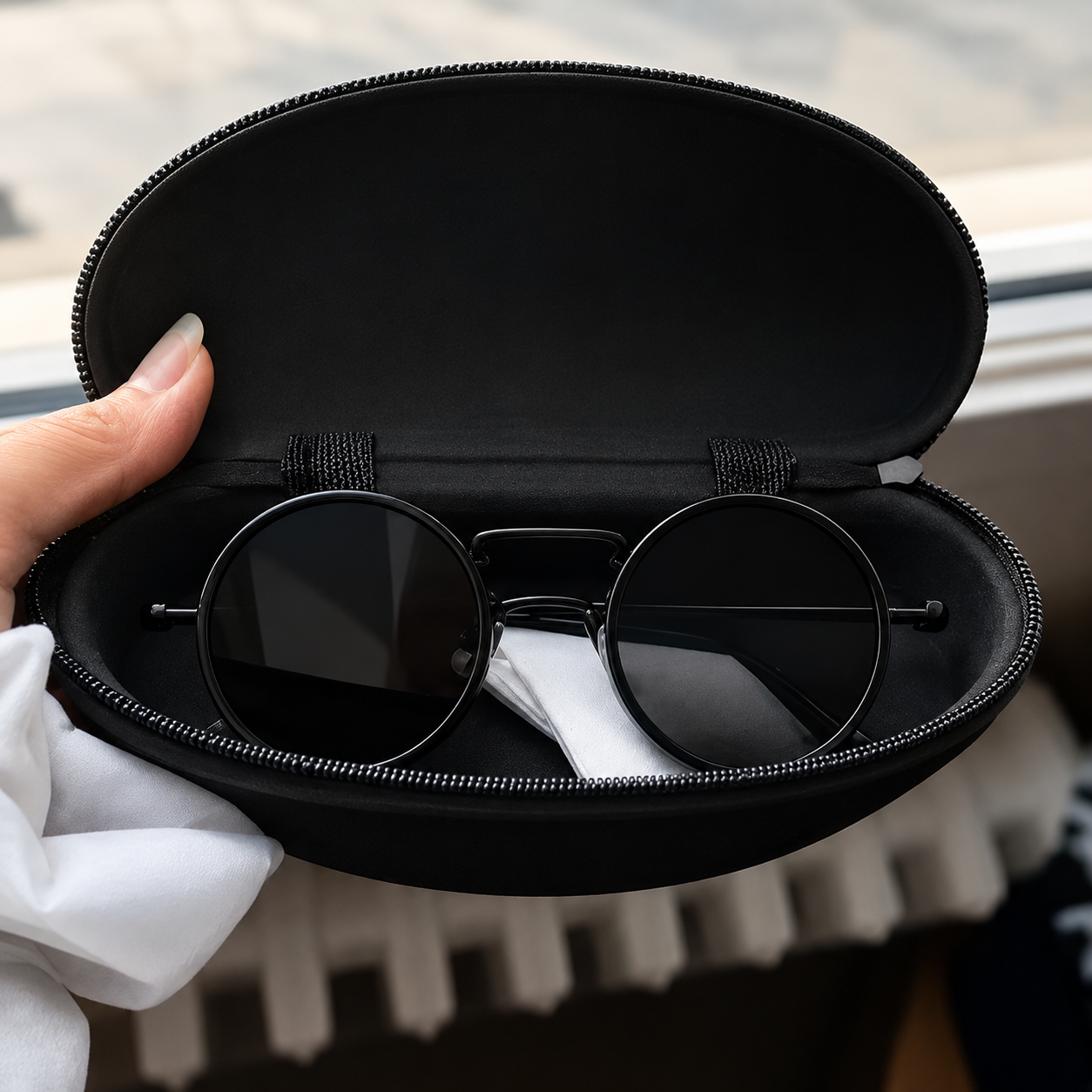Lunettes de soleil à teinte ajustable