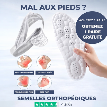 OrthoCloud 4D- Semelles orthopédique