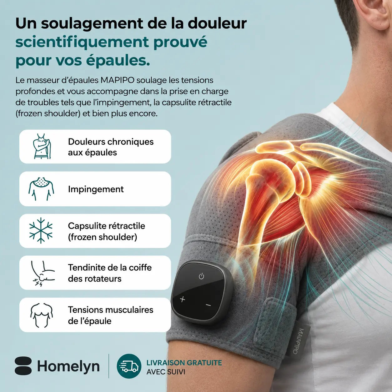 Vos épaules vous lâchent dès 14h ?